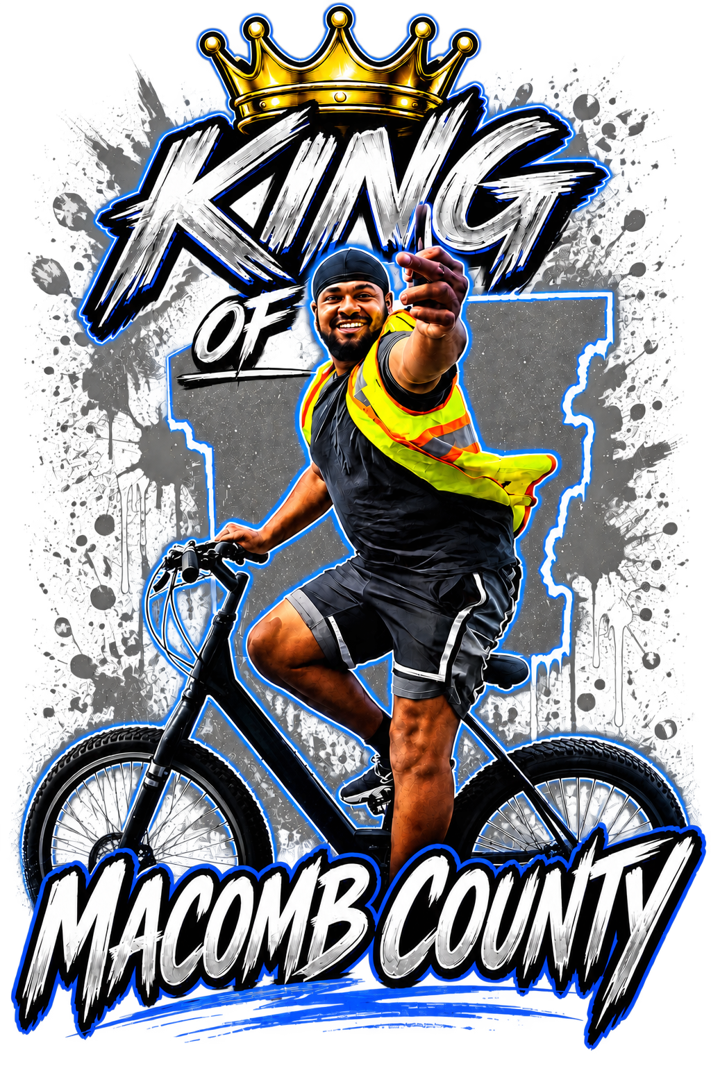 Jalen Kidd, King of Macomb and King of Macomb County official artwork