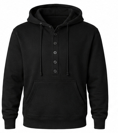 Jalen Kidd King of Macomb black pullover hoodie front